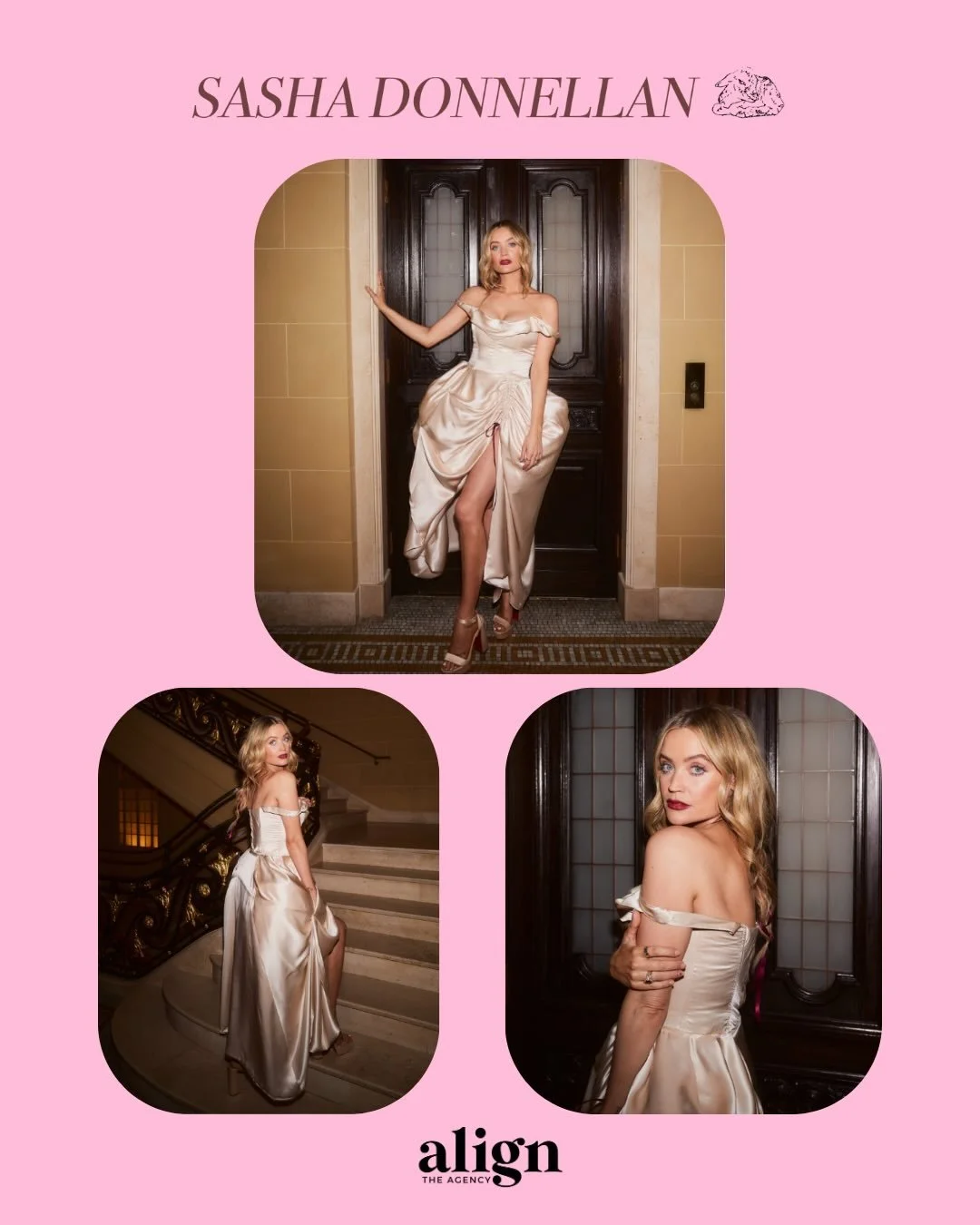 Laura Whitmore stuns at the British Fashion Awards in bespoke @sashadonnellanstudio ✨

The Mayo-born designer made her red-carpet debut last night, creating a one-of-a-kind, hand-draped off-white silk gown for the Irish presenting powerhouse. Featuri