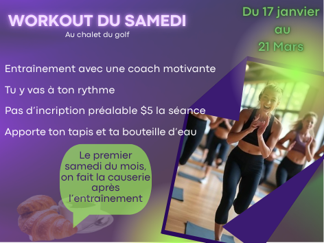 Workout du samedi
