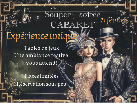 Souper-Soirée cabaret