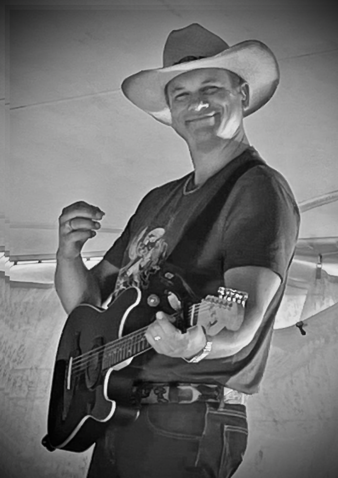 Sébastien Ouellet sur la terrasse du lac 