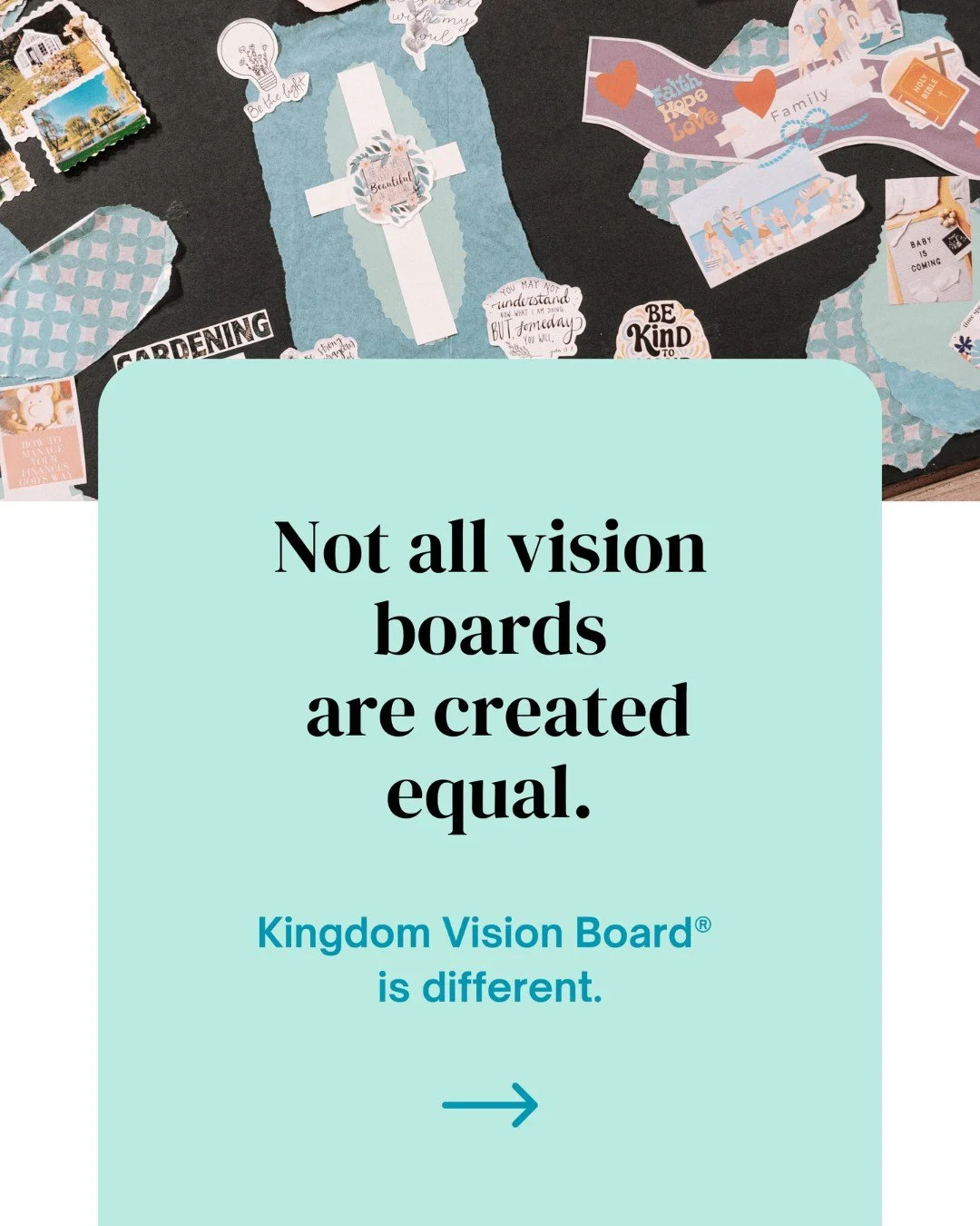 Let&rsquo;s clear something 🆙⬆️ ...the Kingdom Vision Board&reg; is very different from other vision boards you may see online.

If you&rsquo;re a Christian woman seeking God&rsquo;s direction, this might be exactly what you&rsquo;ve been looking fo