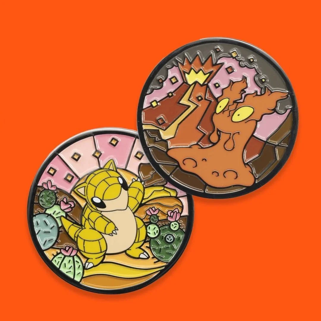 Pokémon Monthly Pins