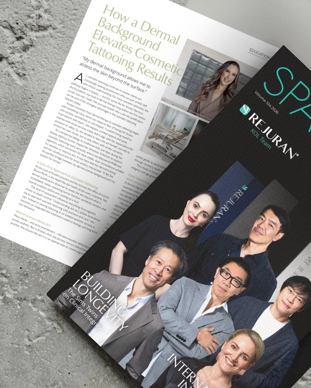 Did you see our feature in Spa+Clinic Magazine? 👀✨

Being featured in Spa+Clinic is such an honour &mdash; especially alongside some of Australia&rsquo;s leading medical professionals. 
Truly a dream.

In an industry that&rsquo;s constantly evolving