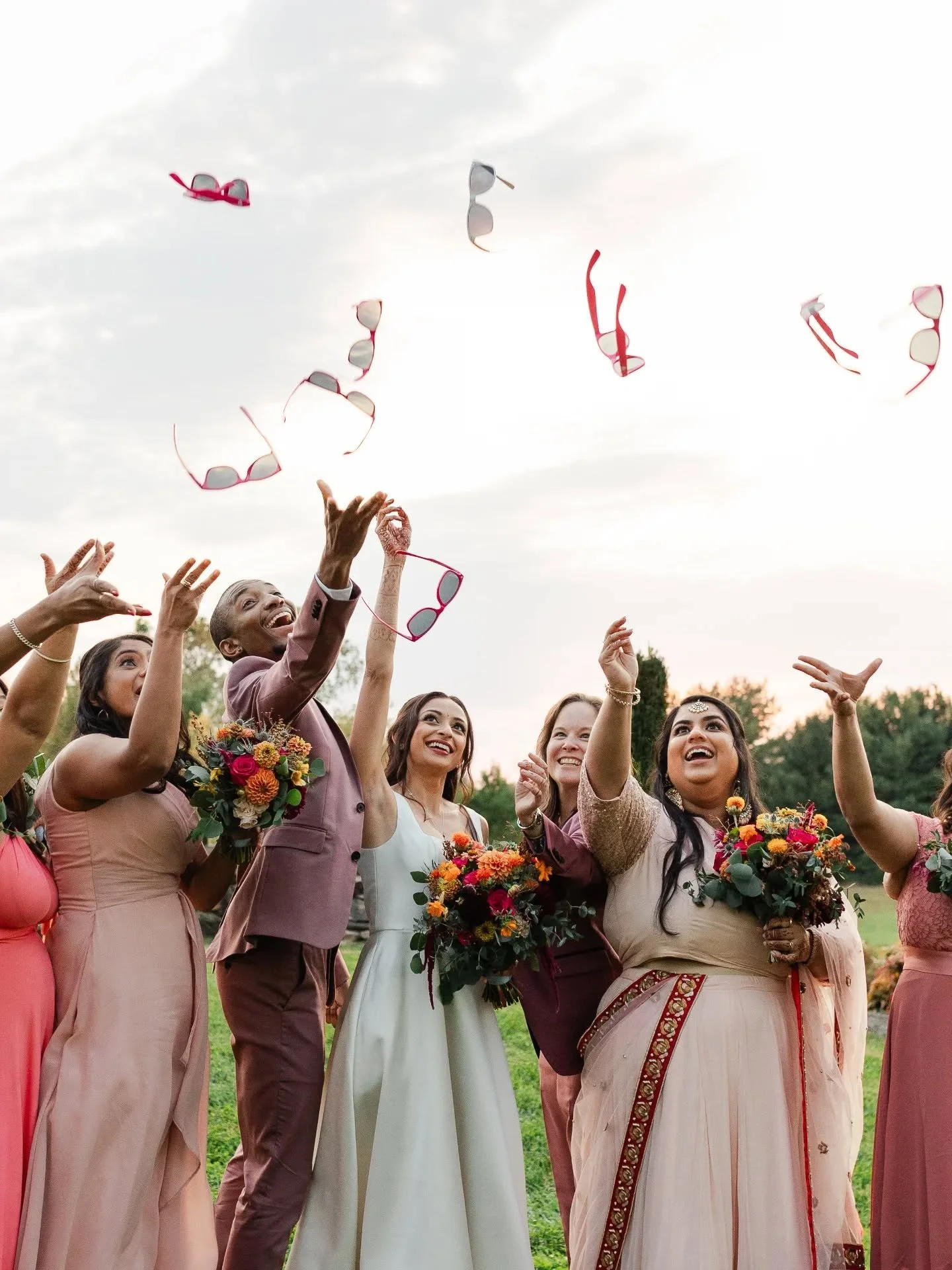 Happy Anniversary to my favorite October '24 couple!

Eric and Reva threw an amazing party on the perfect fall day with all the bright seasonal colors.

I loved flowering for you! 
See you at Thanksgiving ;) 

#fallweddingflowers #octoberweddingflowe