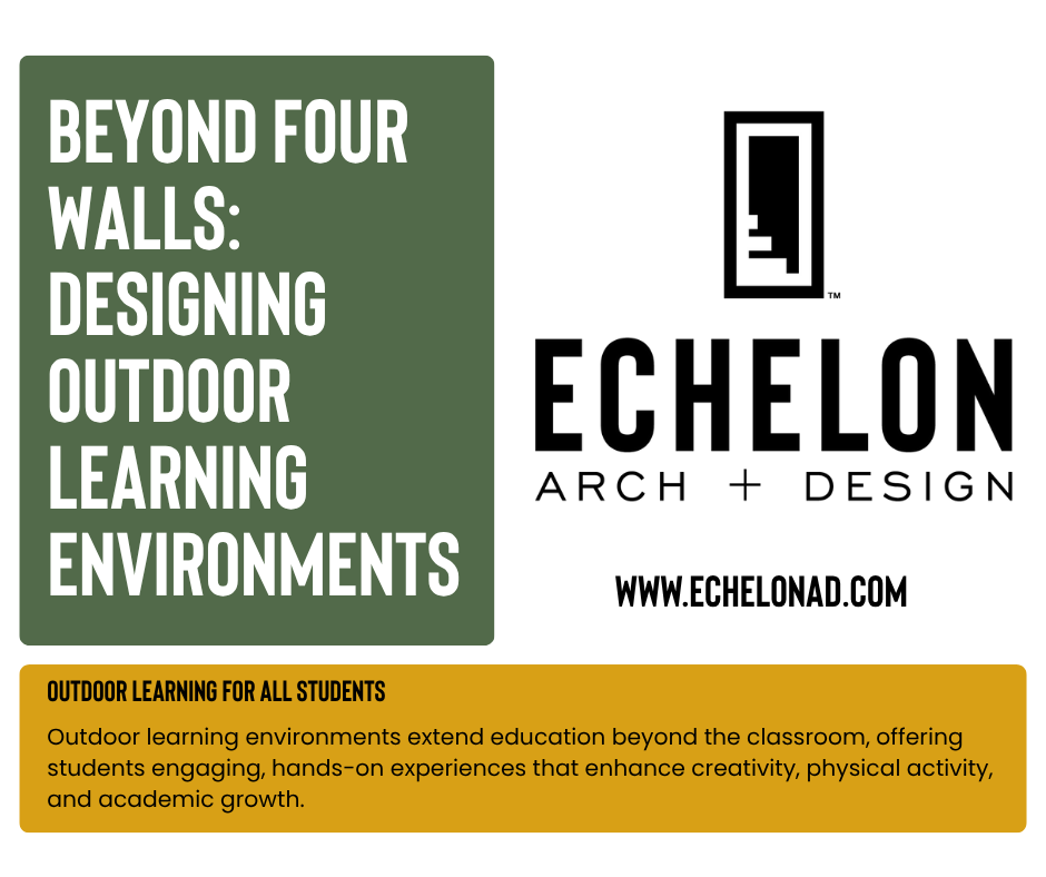 Beyond Four Walls: Designing Outdoor Learning Environments