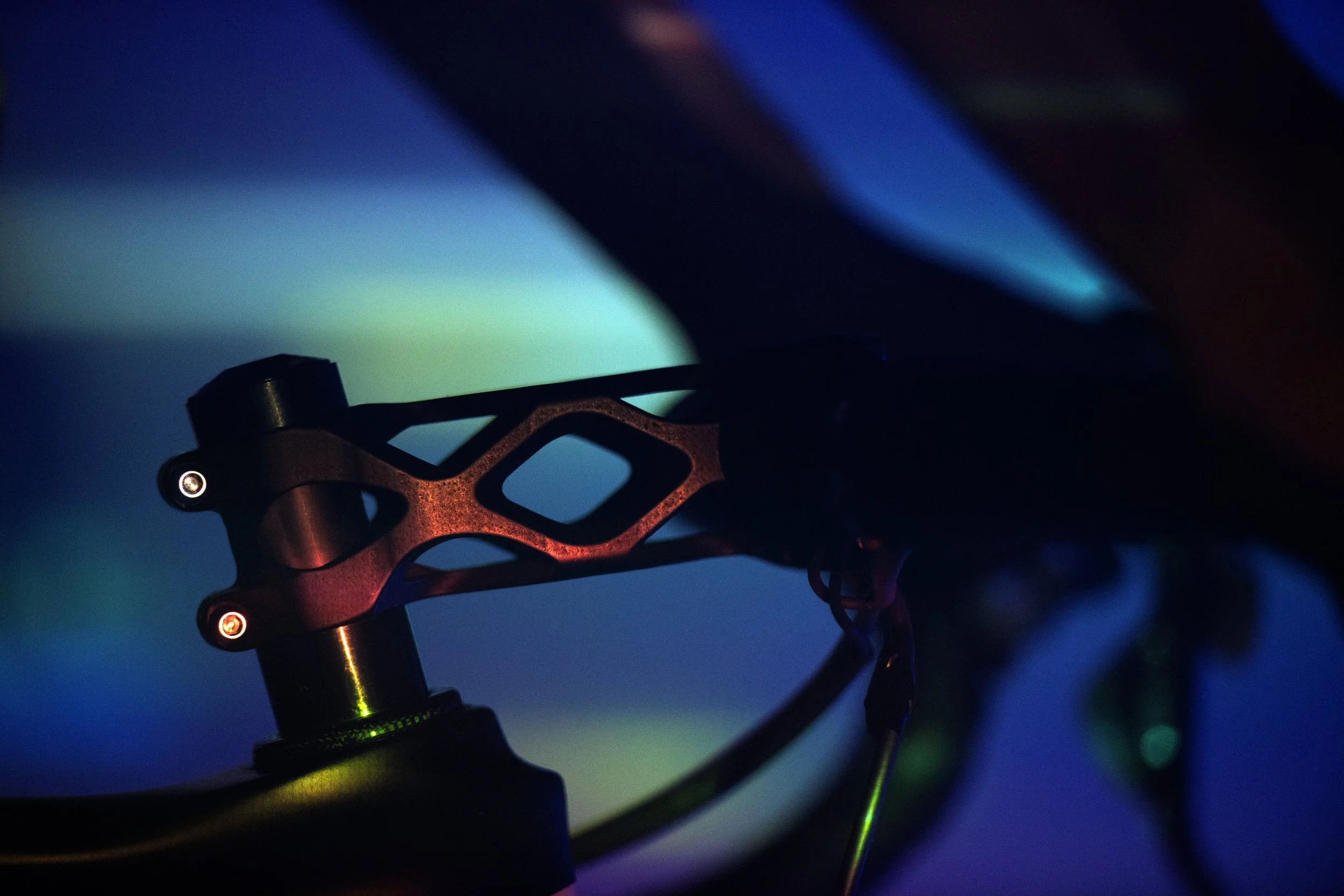 Bike Rack Ns Bikes Quantum Lite Stem Oil Slick Title MTB STEM ST1