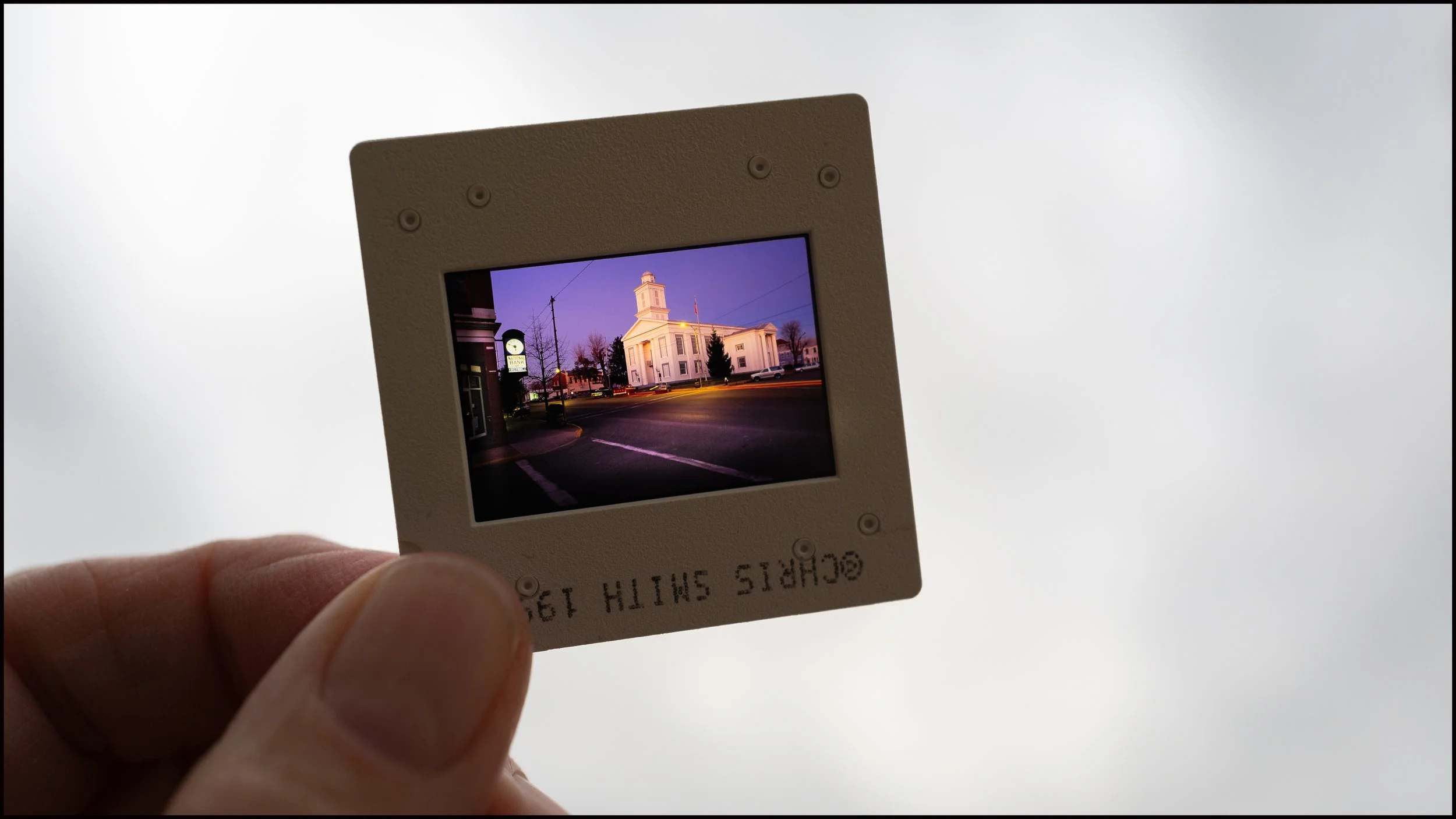 Brown County Ohio courthouse, one of the photographic inspirations for this project.      © Chris Smith 1990