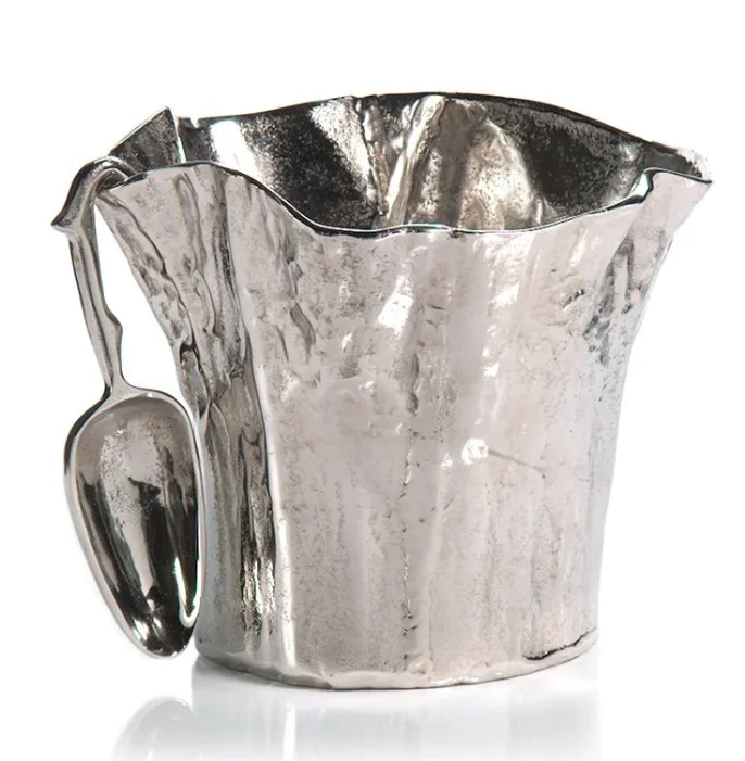 Aluminum Ice Bucket with Scoop