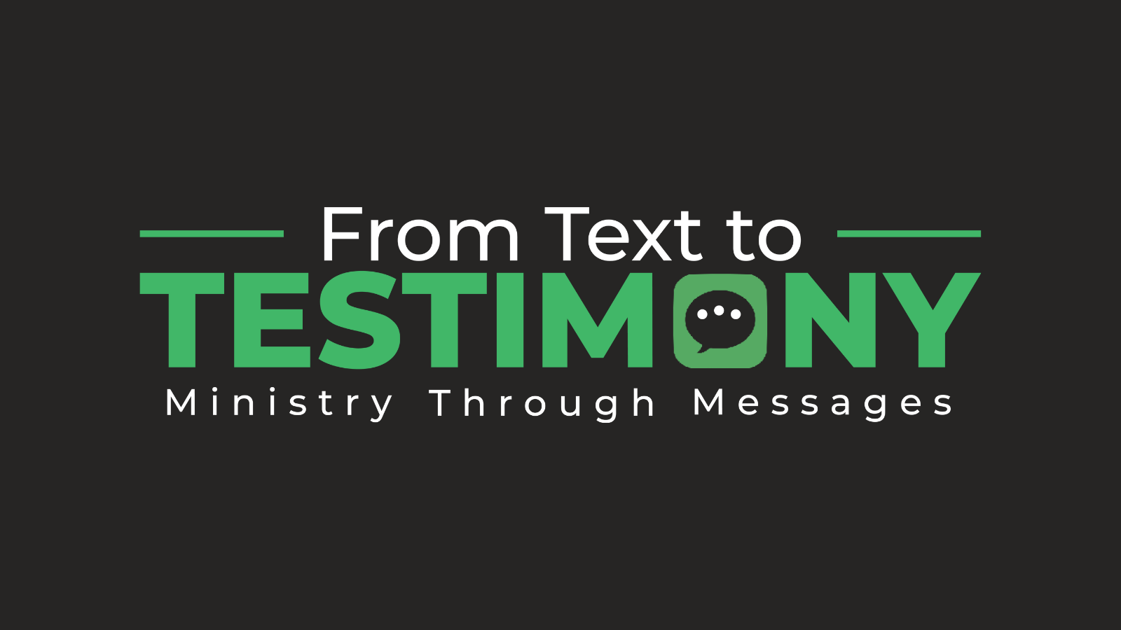 From Text To Testimony