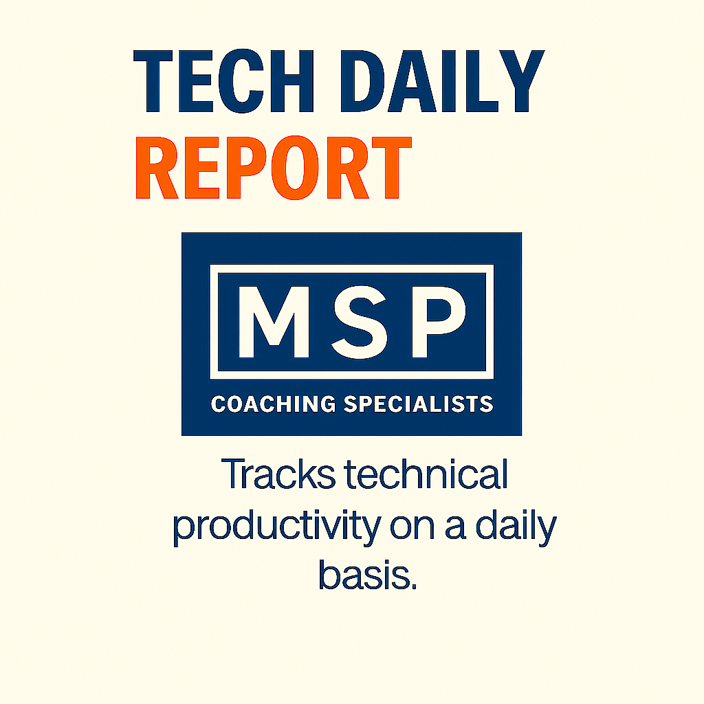 Tech Daily Productivity