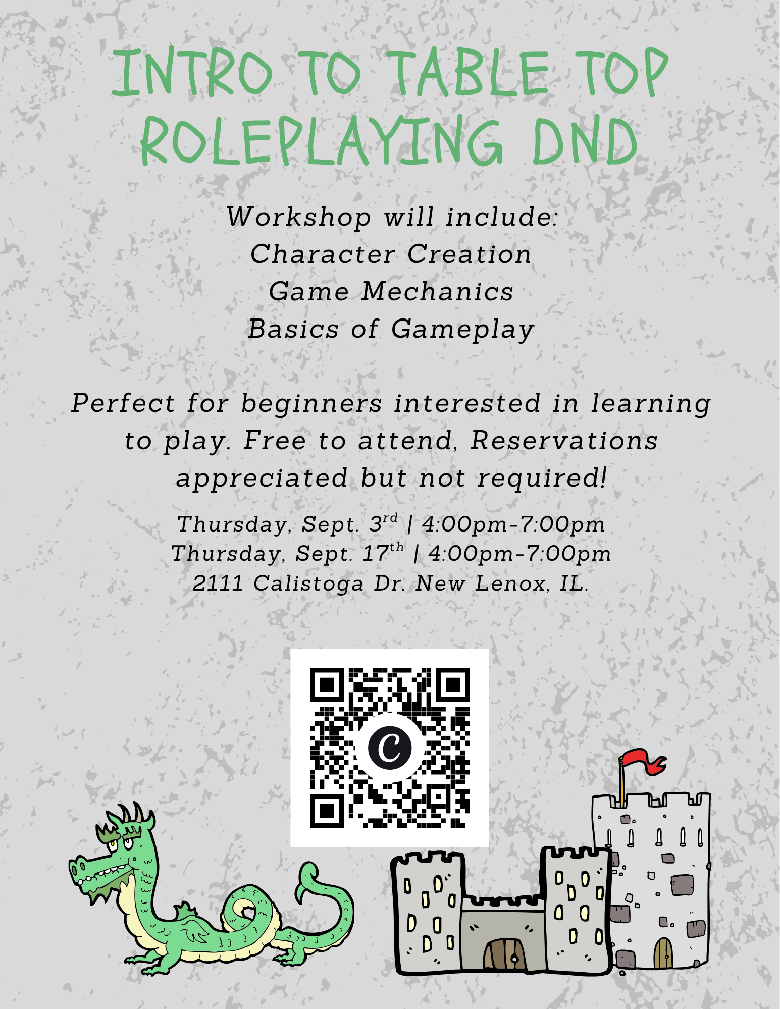 Intro to Table Top/Roleplaying DnD