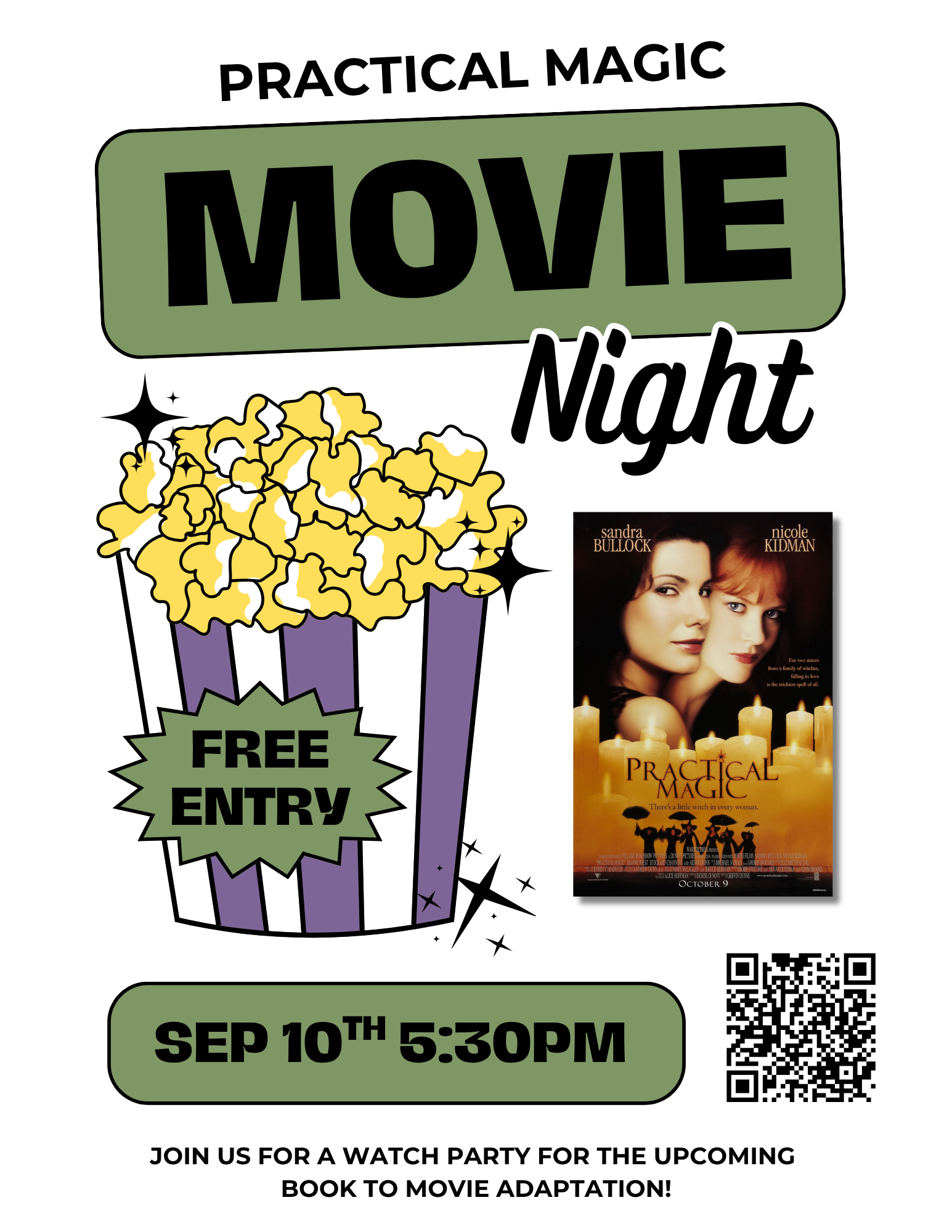 Practical Magic Movie Night