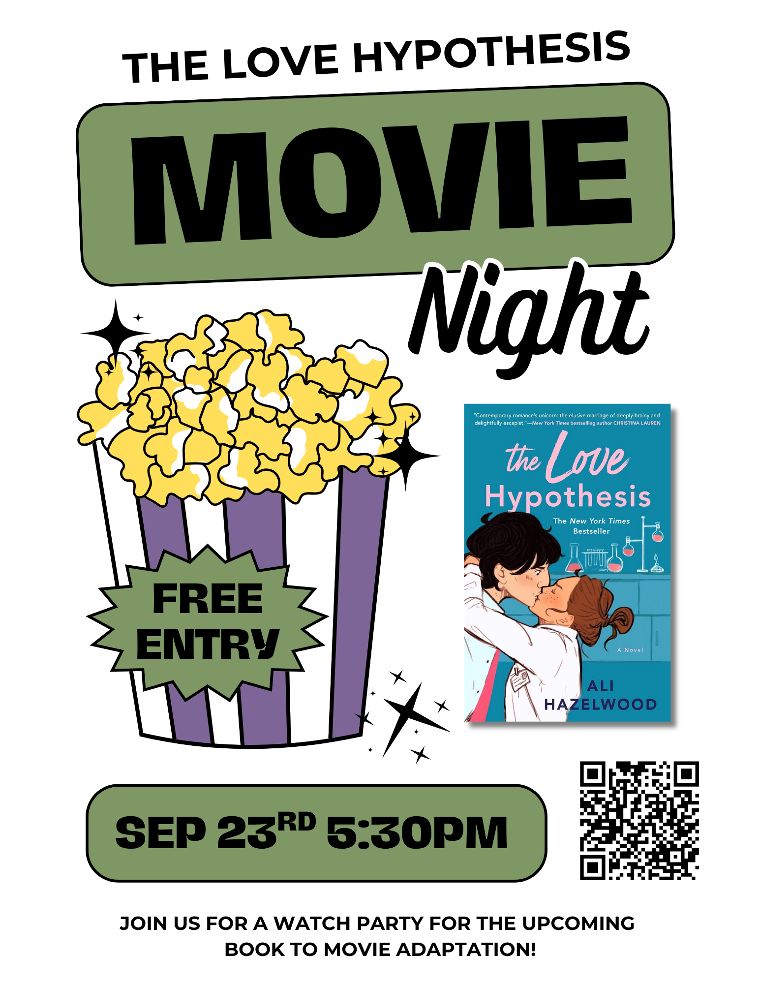 The Love Hypothesis Watch Party
