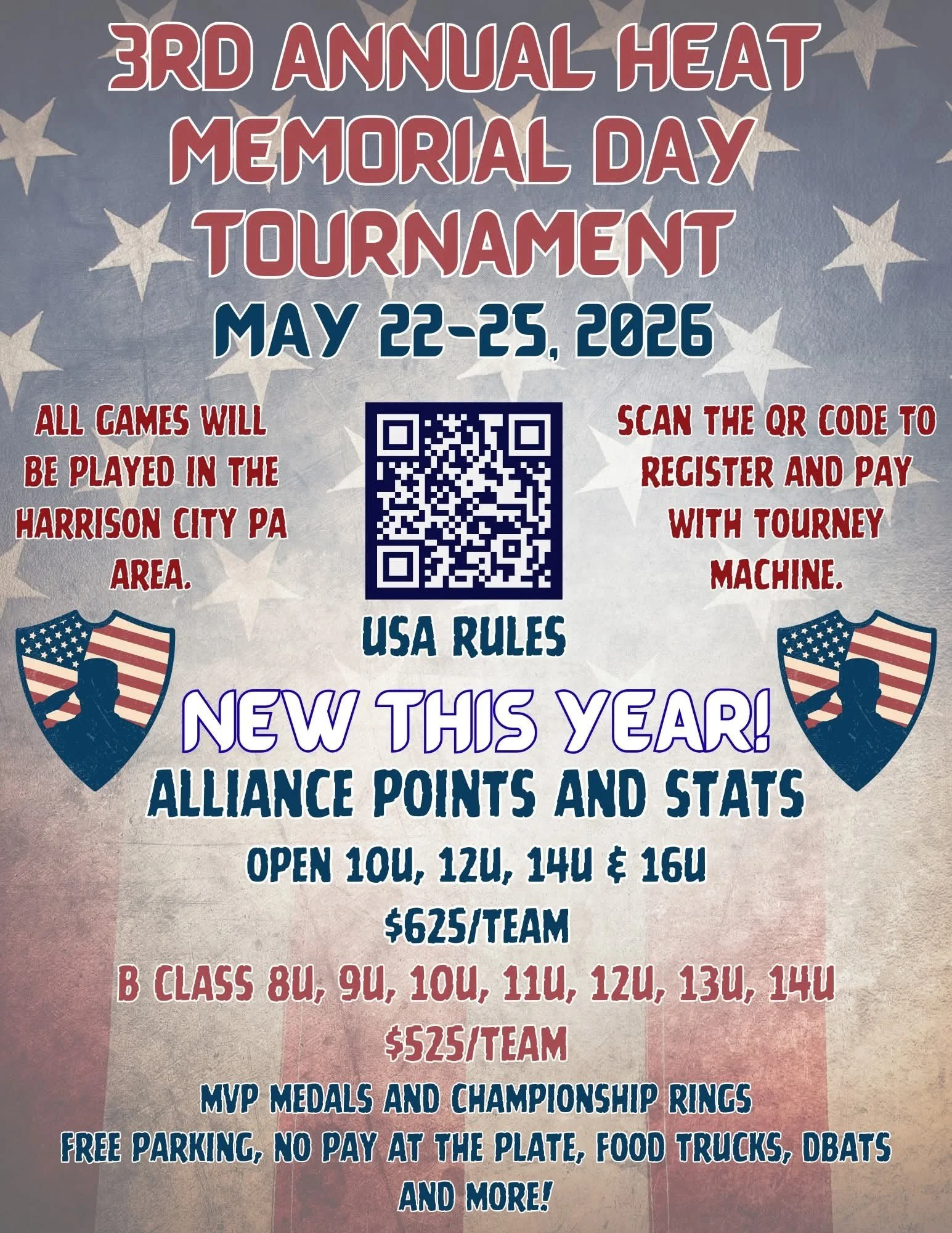 Heat softball memorial day weekend tournament