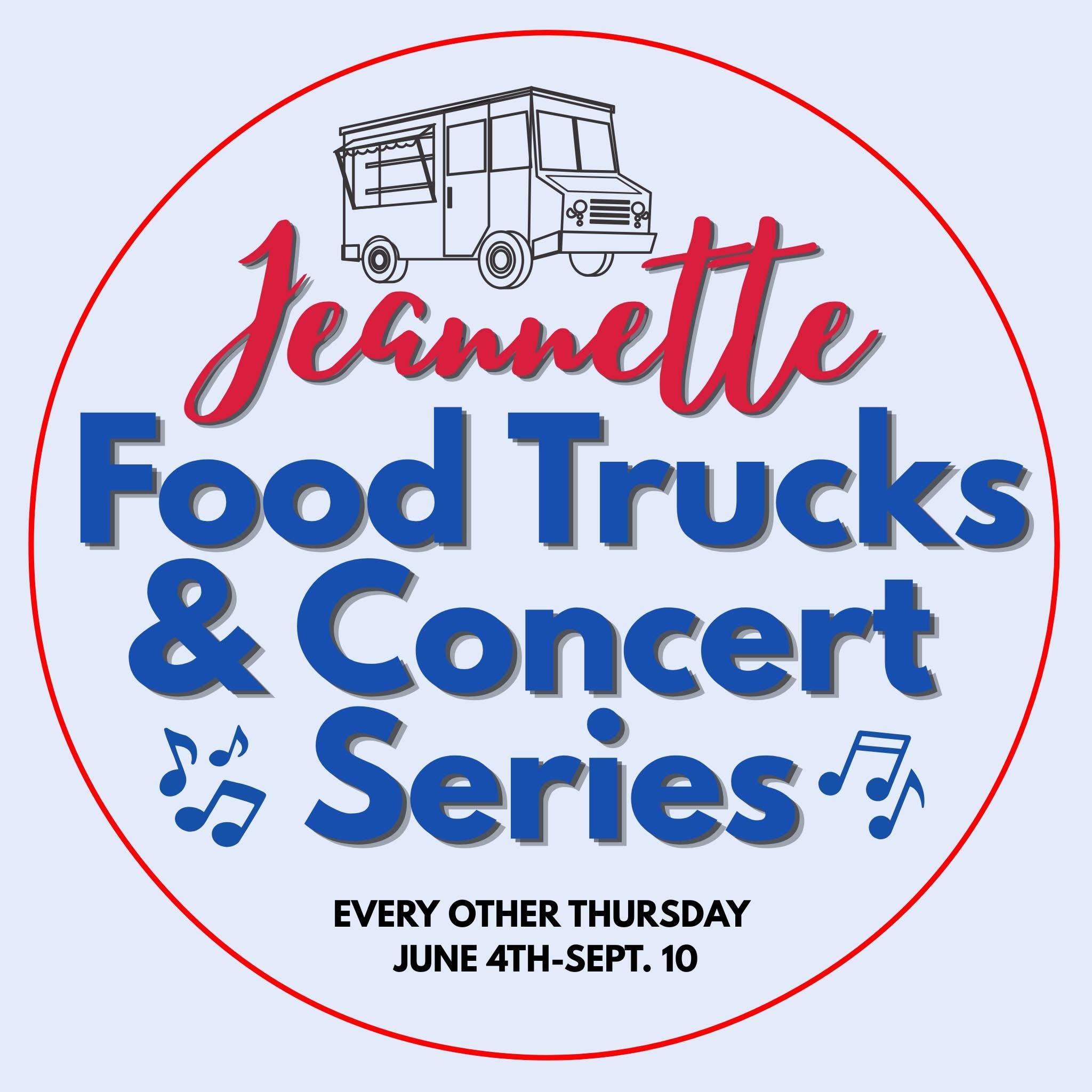 Jeannette food trucks &amp; Concerts