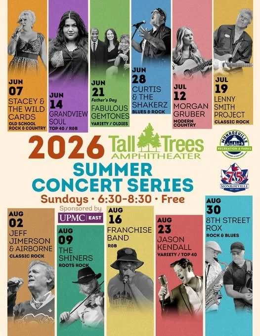 Monroeville Summer Concerts at Tall Trees