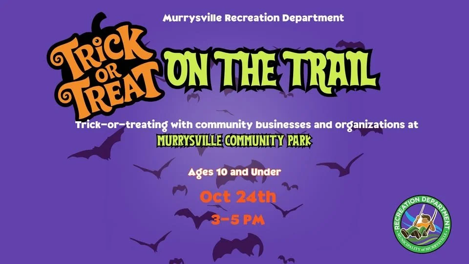 MURRYSVILLE RECREATION'S TRICK OR TREAT ON THE TRAILS