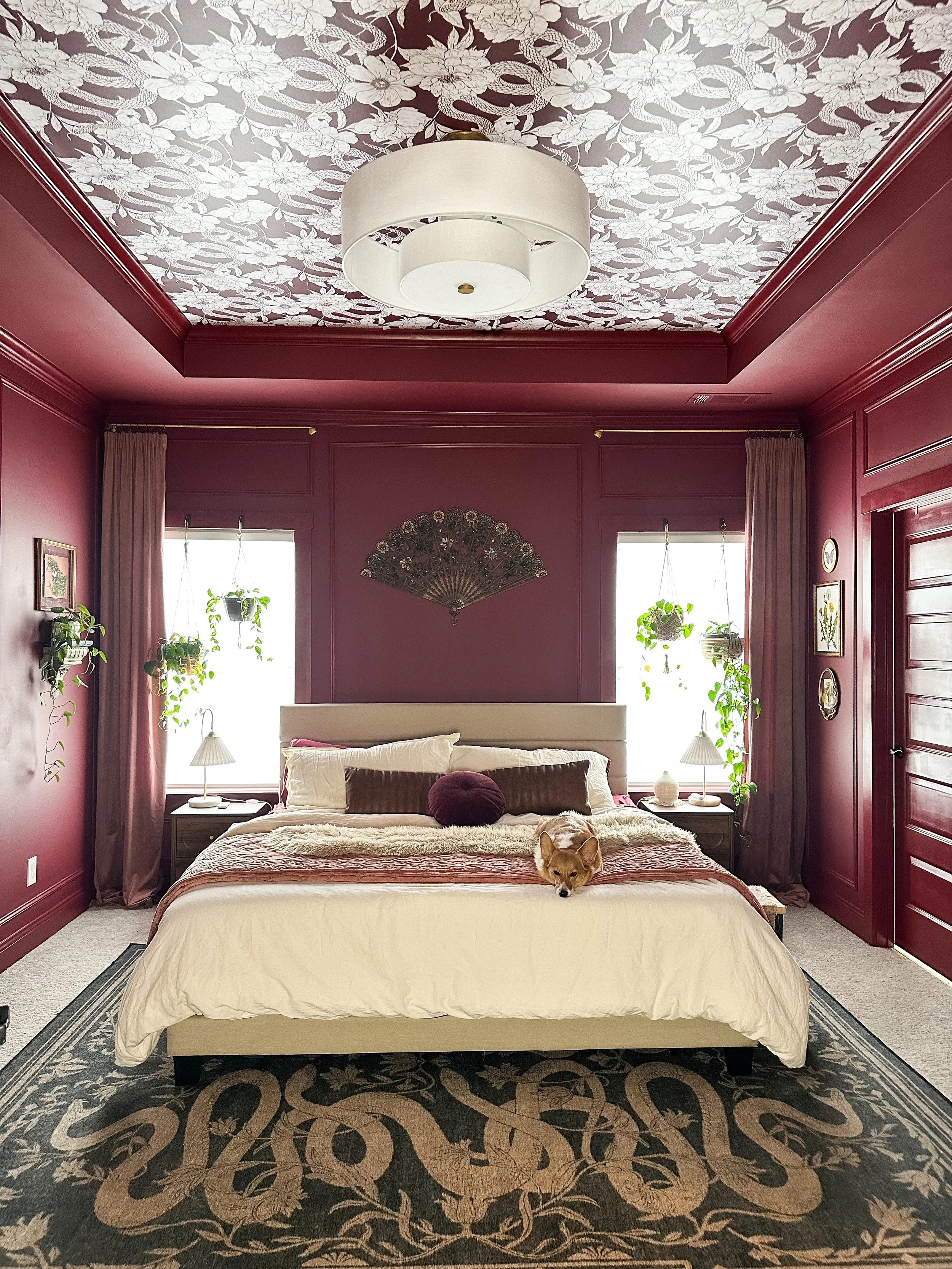 From Boring Grey Rectangle to Moody Romantic Haven: My Bedroom Makeover
