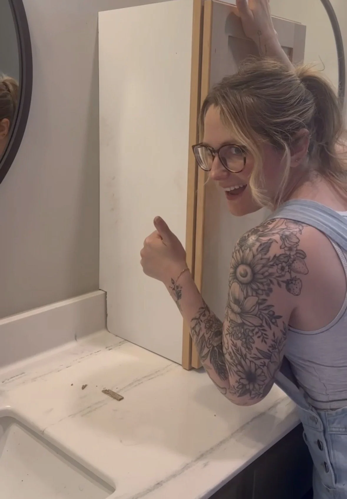 Bathroom makeover part 2: Building a Custom Storage Cabinet
