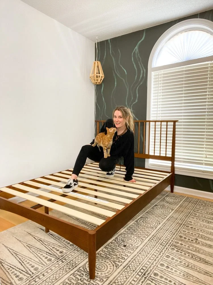 Ikea mid century bed deals