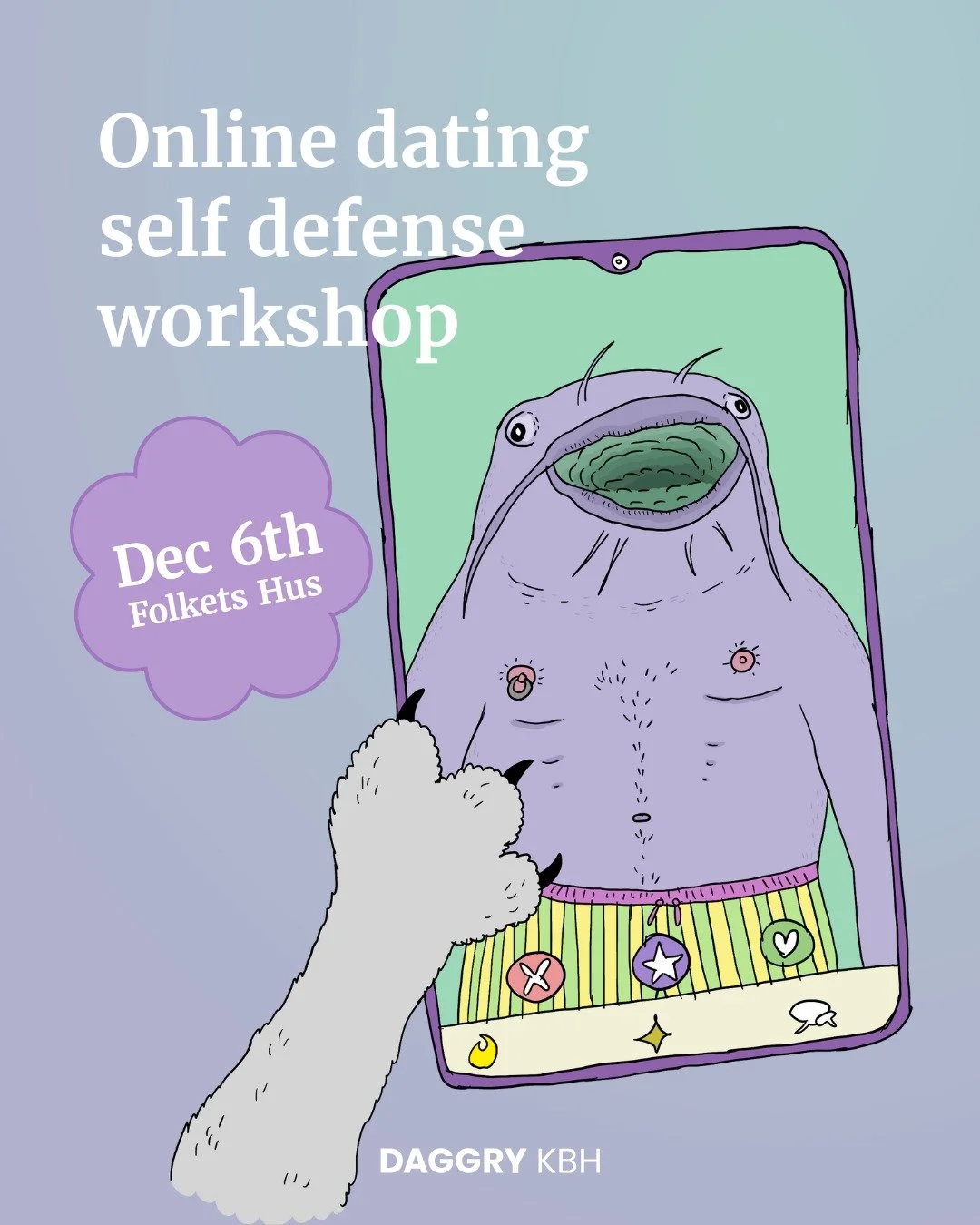 Learn safer online dating practices in this workshop organized by alleycats!

🛟How can we do online dating in a secure, in terms of cyber-security, way?
🤳🏻What are common mistakes one can make while creating their profile?
💦How can you do sexting