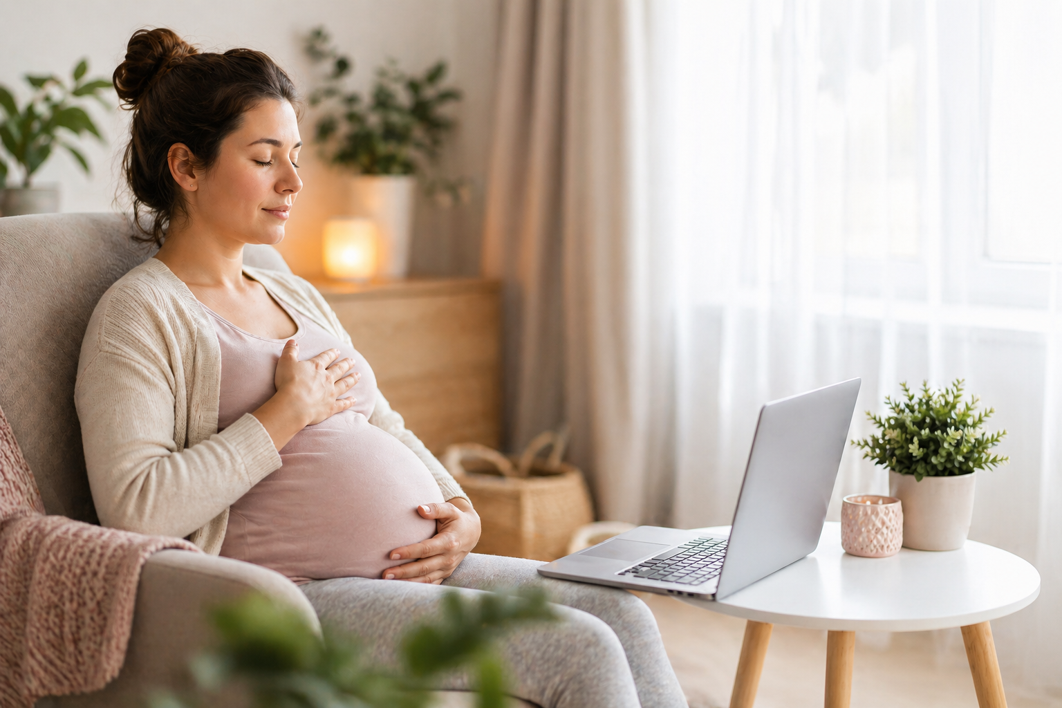 Comment la sophrologie périnatale peut apaiser une menace d’accouchement prématuré