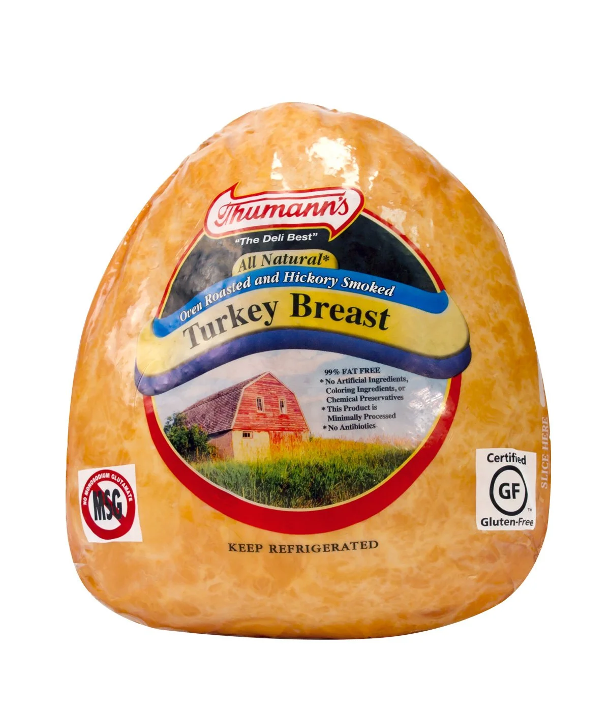 Thumann's All Natural Oven Roasted & Hickory Smoked Turkey compares to Applegate, Boar's Head, and Land O Frost.