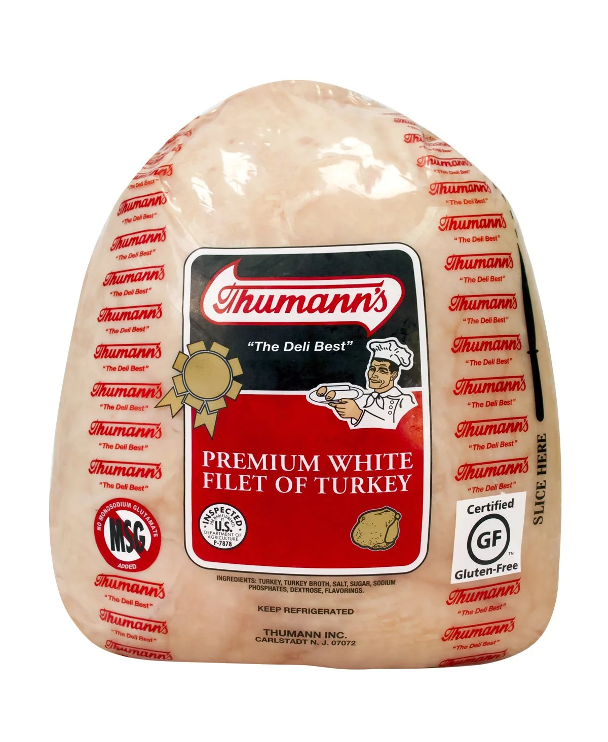 Thumann's White Turkey Breast compared to Boar's Head Deli Meats.