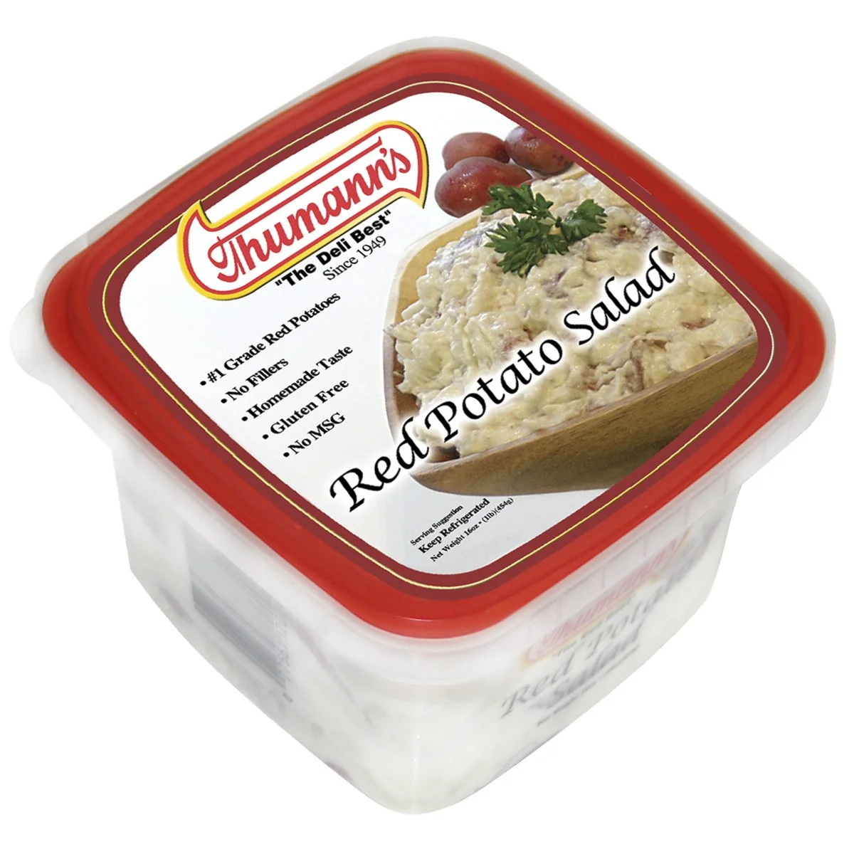 Thumann's Red Potato Salad compares to Whole Foods Market and Resers