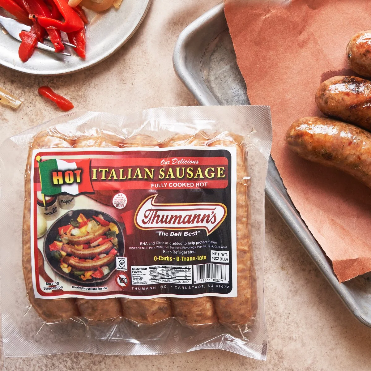 Thumann's Hot Italian Sausage compares to premio