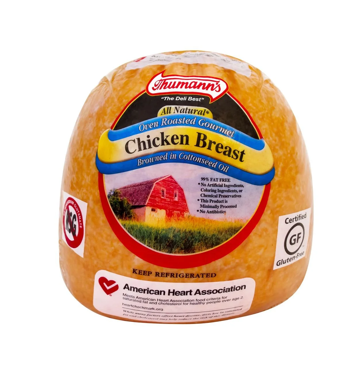 Thumann's All Natural Chicken Breast compares Boar's Head, Oscar Mayer, Whole Foods Market, Nuna, Hormel Foods, Maple Leaf, Applegate, and Natural Choice.