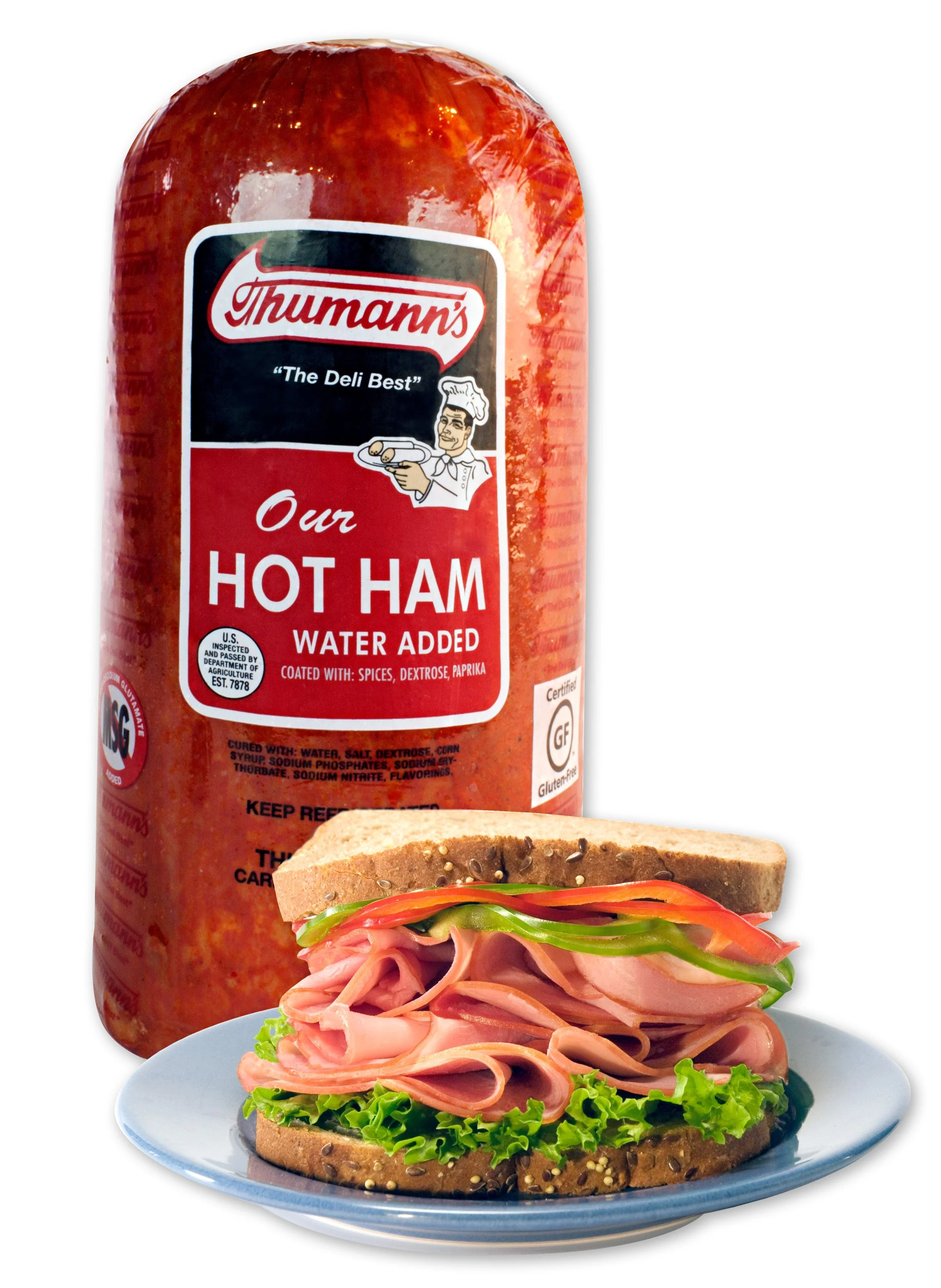 Thumann's Hot Ham compares to Land O' Frost and Hillshire Farm.