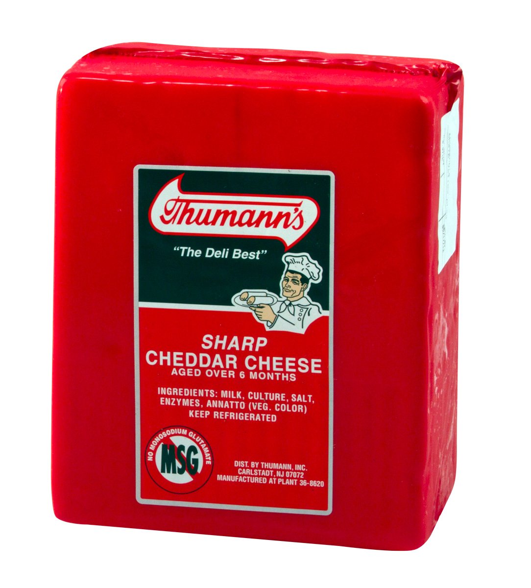Thumann's Cheddar Cheese compares to Cabot, Kraft, and Sargento