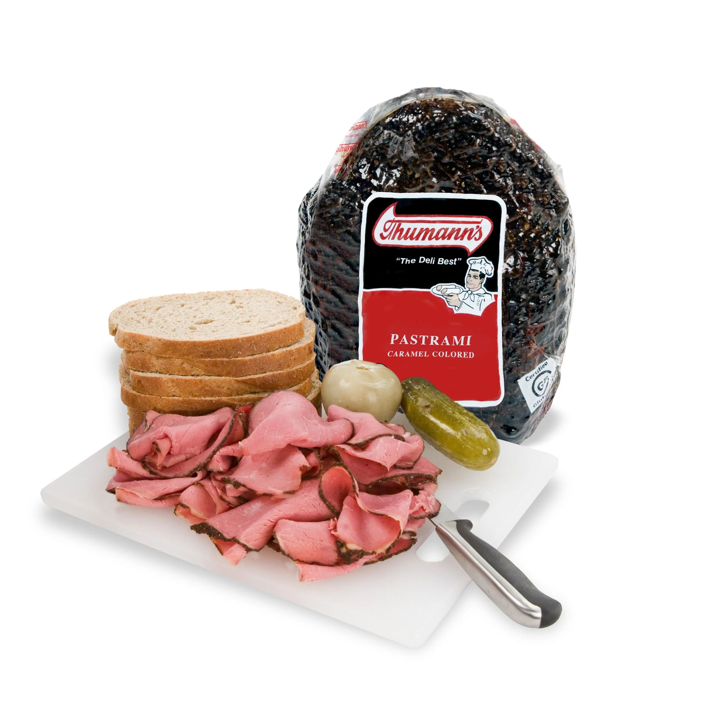 Thumann's Pastrami compares to Boar's Head, Hillshire, and Carnegie Deli
