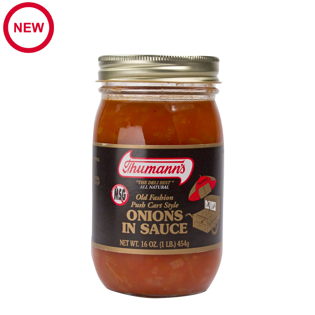 Thumann's Onions in Sauce