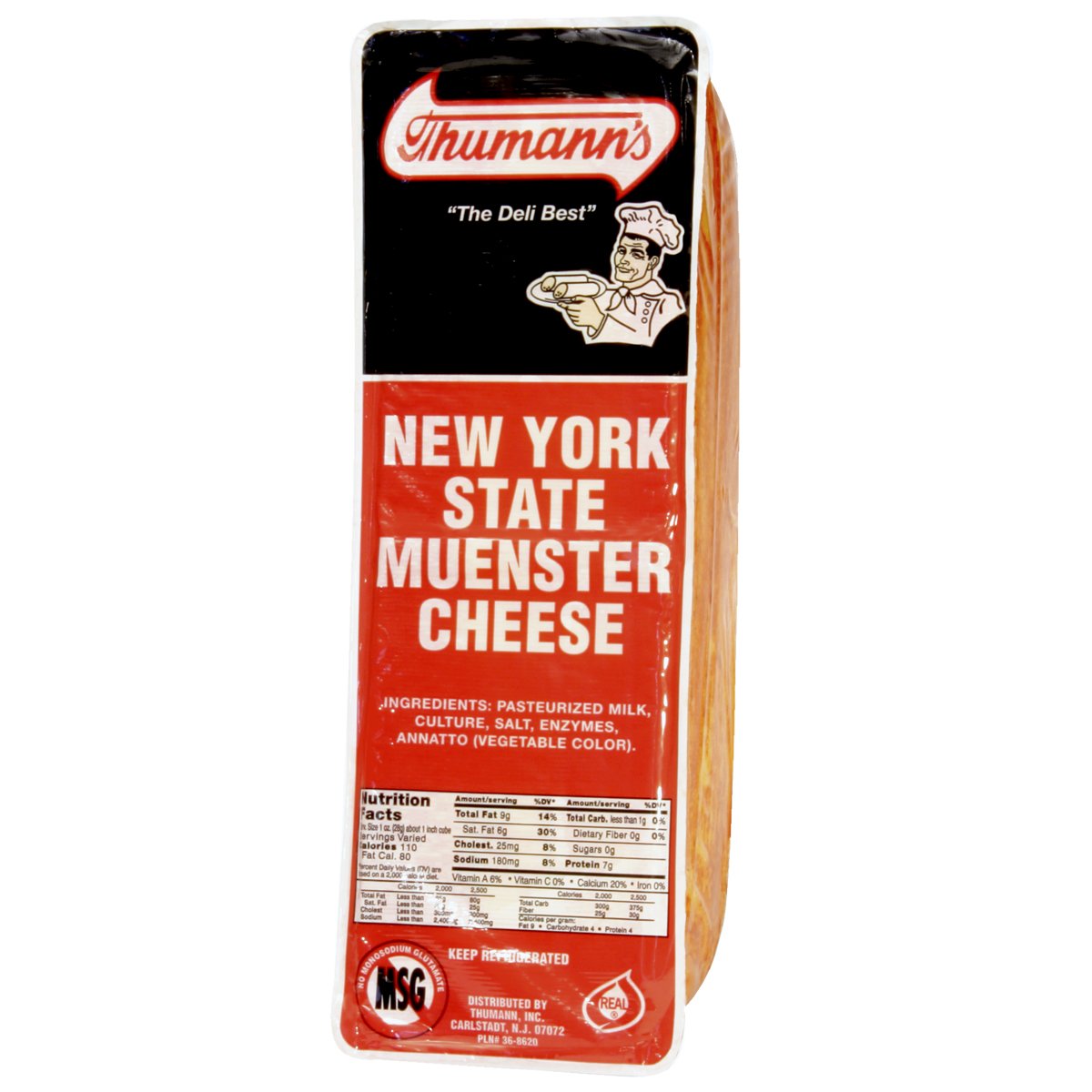 Thumann's Muenster Cheese compares to Sargento and Dietz & Watson.