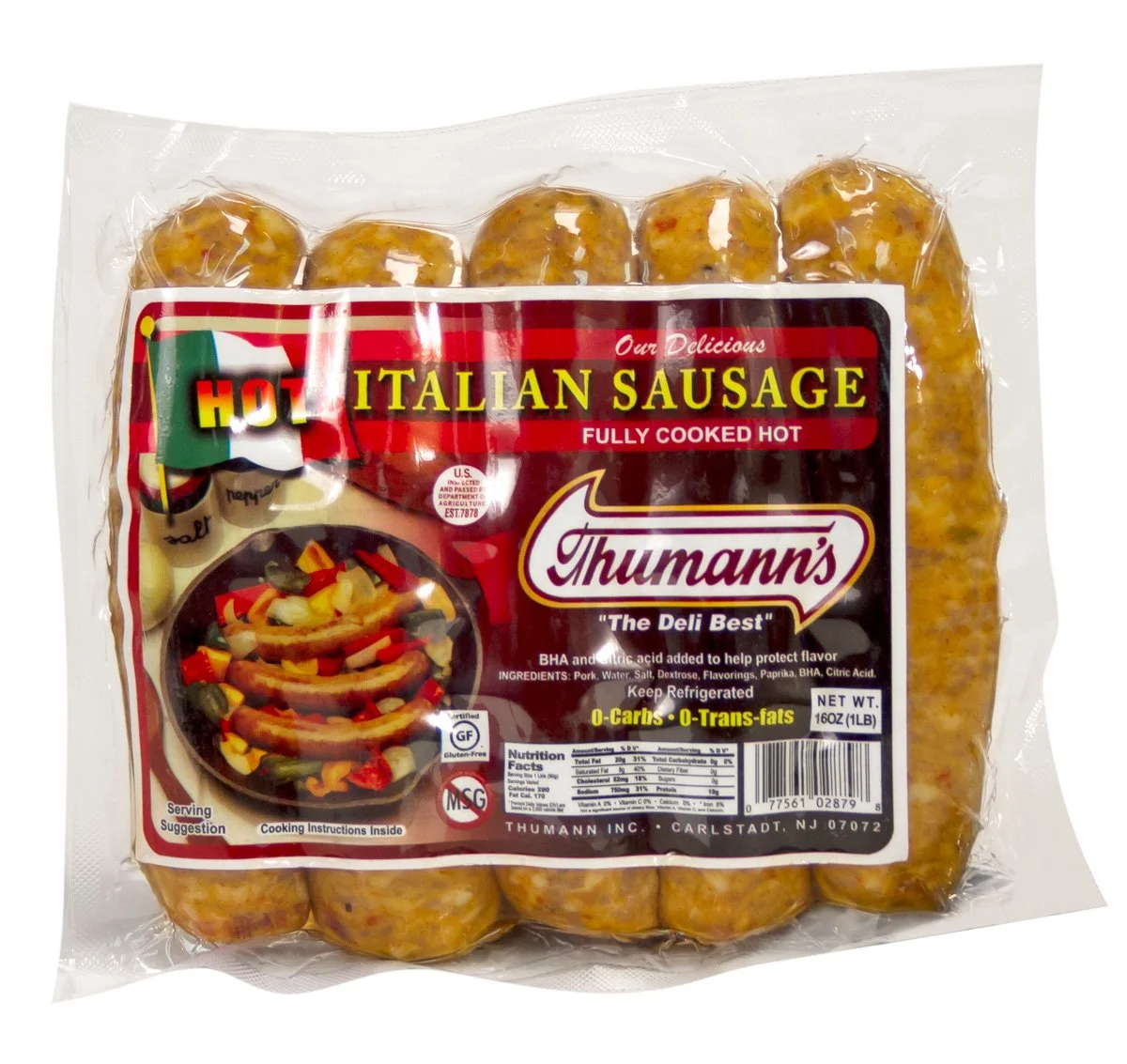 Hot Dogs, Sausage & Bacon — Thumann's Deli Best