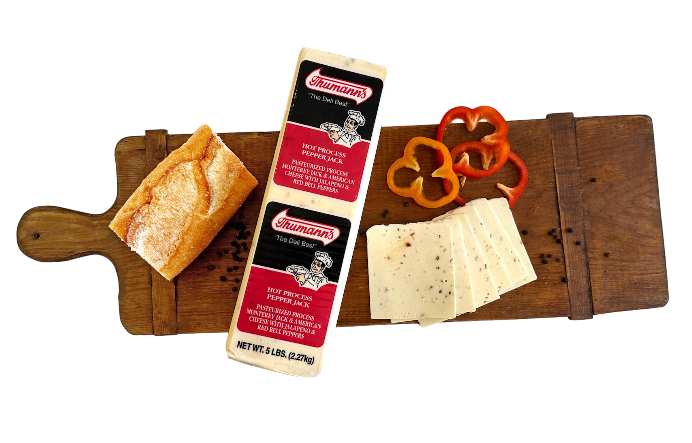 Thumann's Hot Pepper Jack Cheese compares to Carr Vally and Sargento and Giant Deli