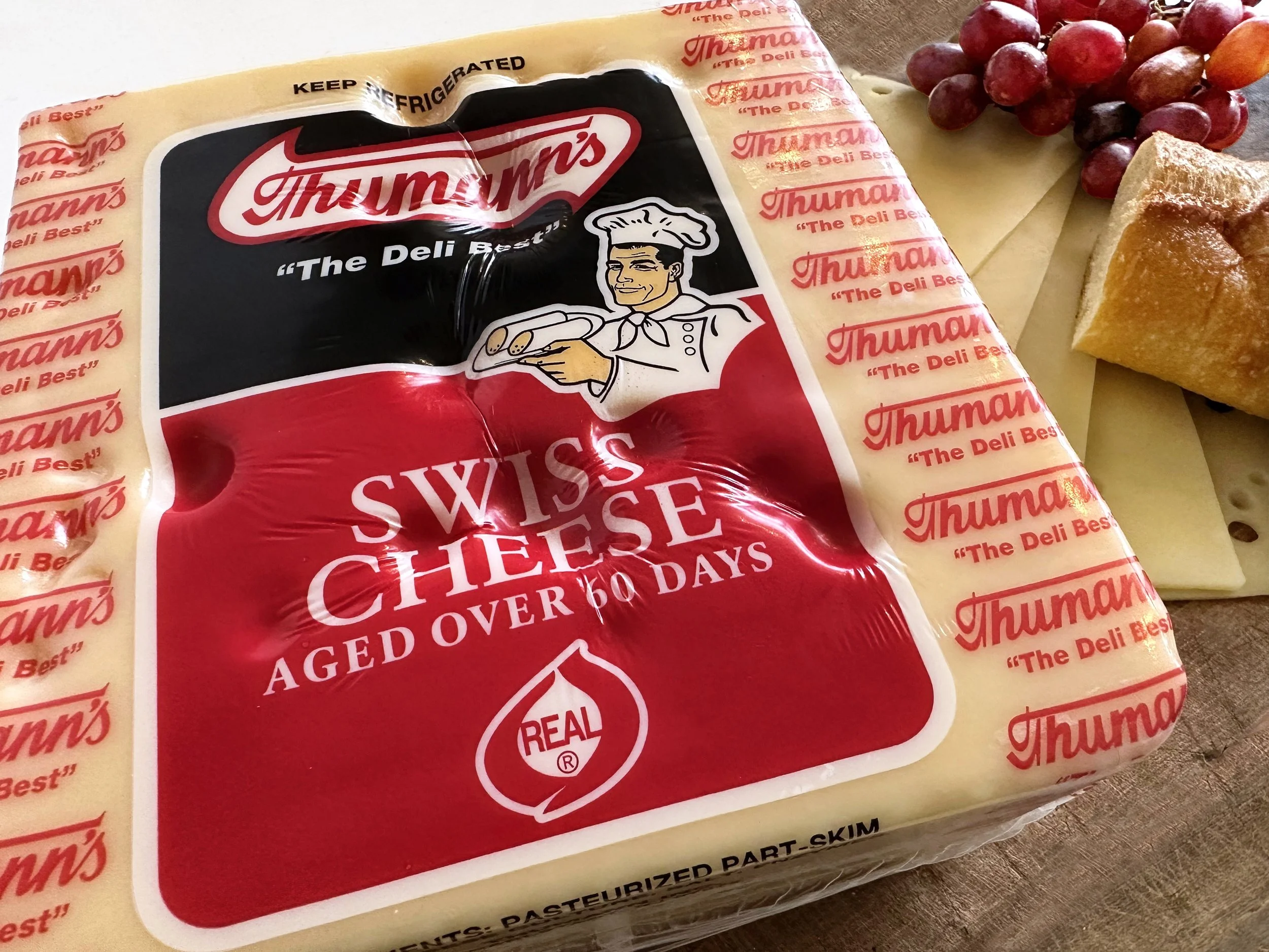 Thumann's Swiss Cheese compares to Boar's Head, Sargento, Tillamook
