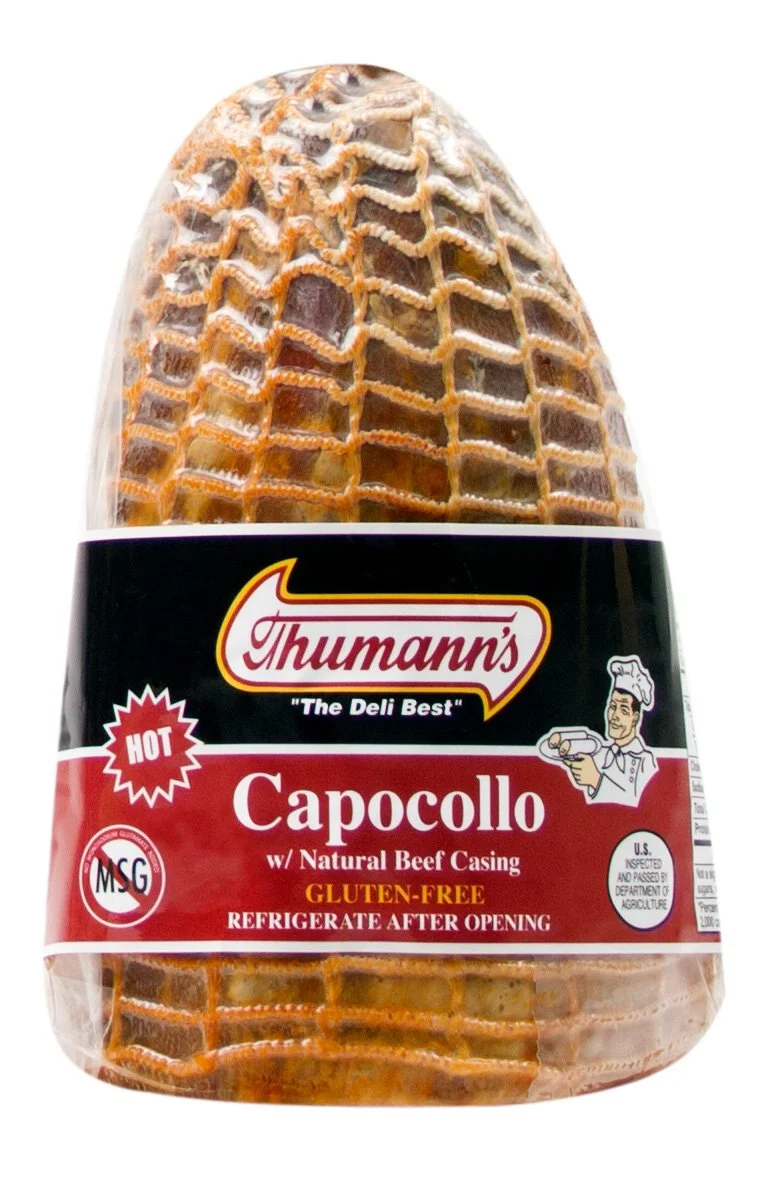 Thumann's Hot Capocollo compares to Boar's Head.