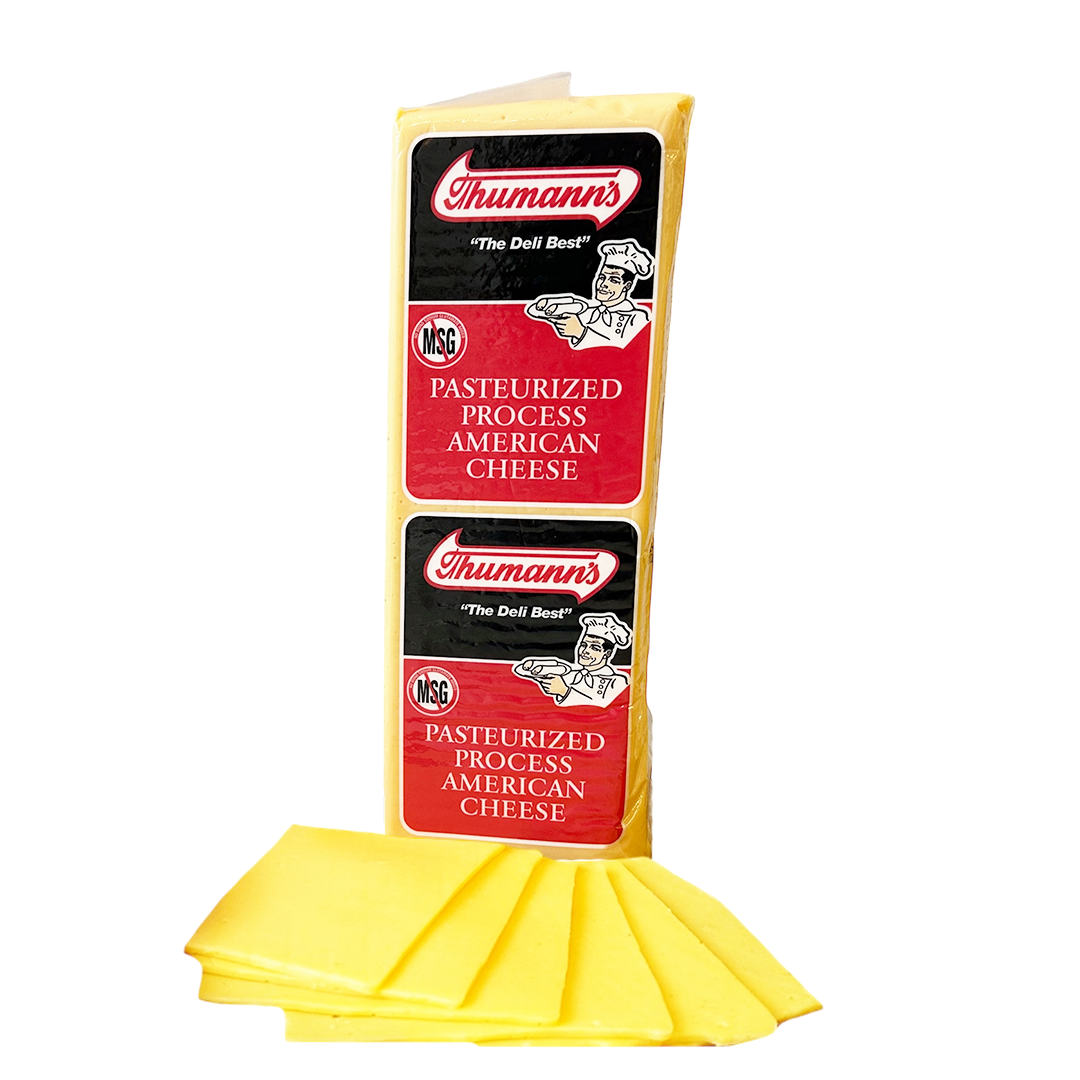 Thumann's Yellow American Cheese compares to Dietz & Watson, Land O'Lakes, Kraft and Boar's Head