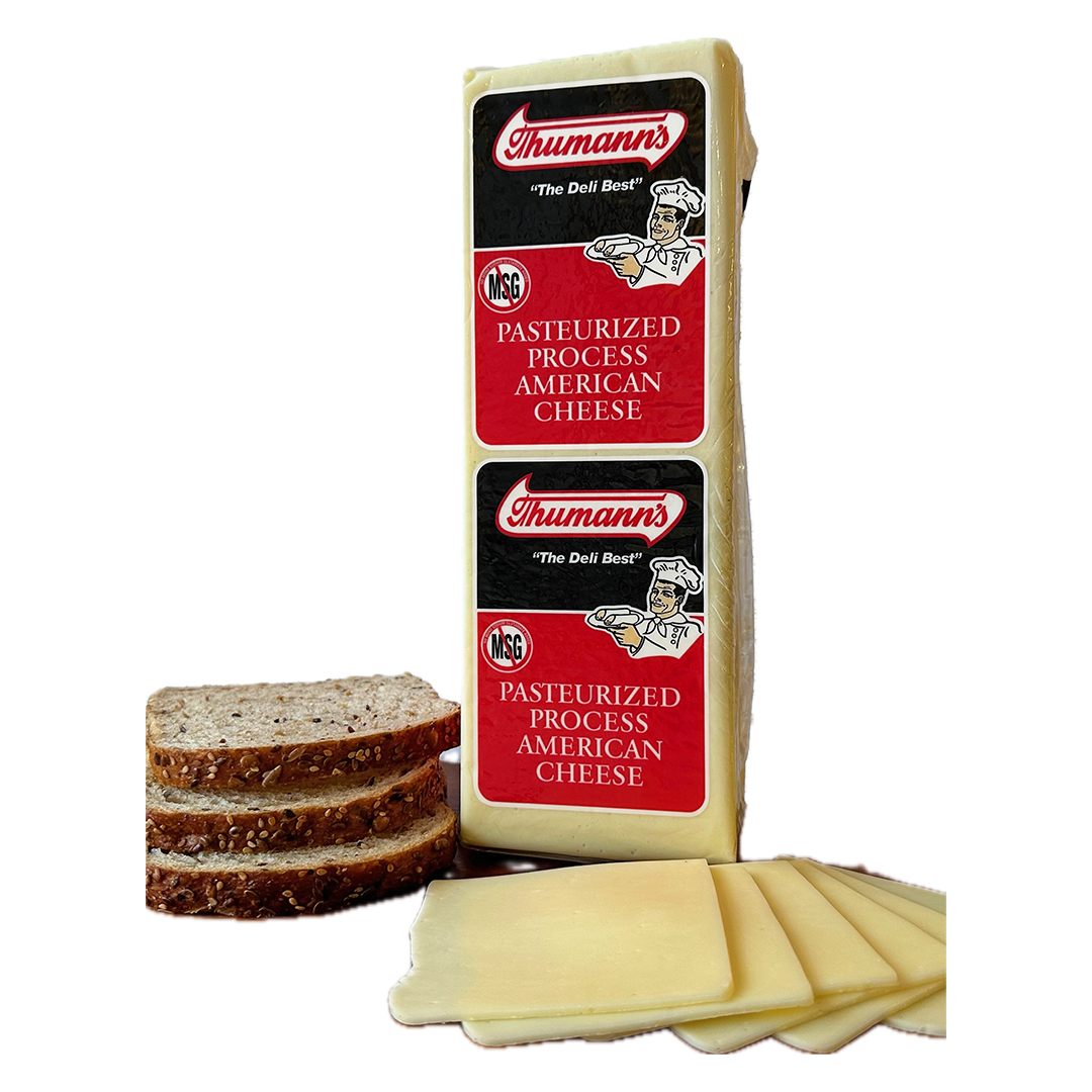 Thumann's White American Cheese compares to Cabot and Dietz & Watson and Boar's Head