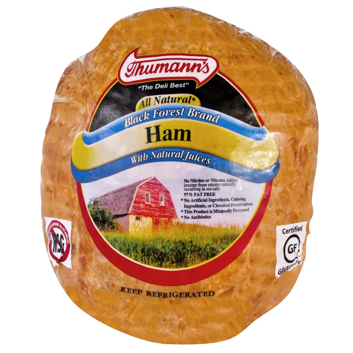 Thumann's All Natural Ham compares to to Boar's Head, Applegate, and Natural Choice