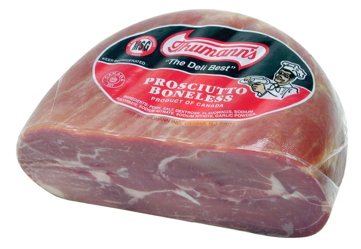 Thumann’s Prosciutto compares to Columbus and Ferrarini