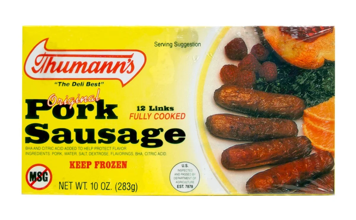 Thumann's pork Sausage compares to Premio and Jachsonville