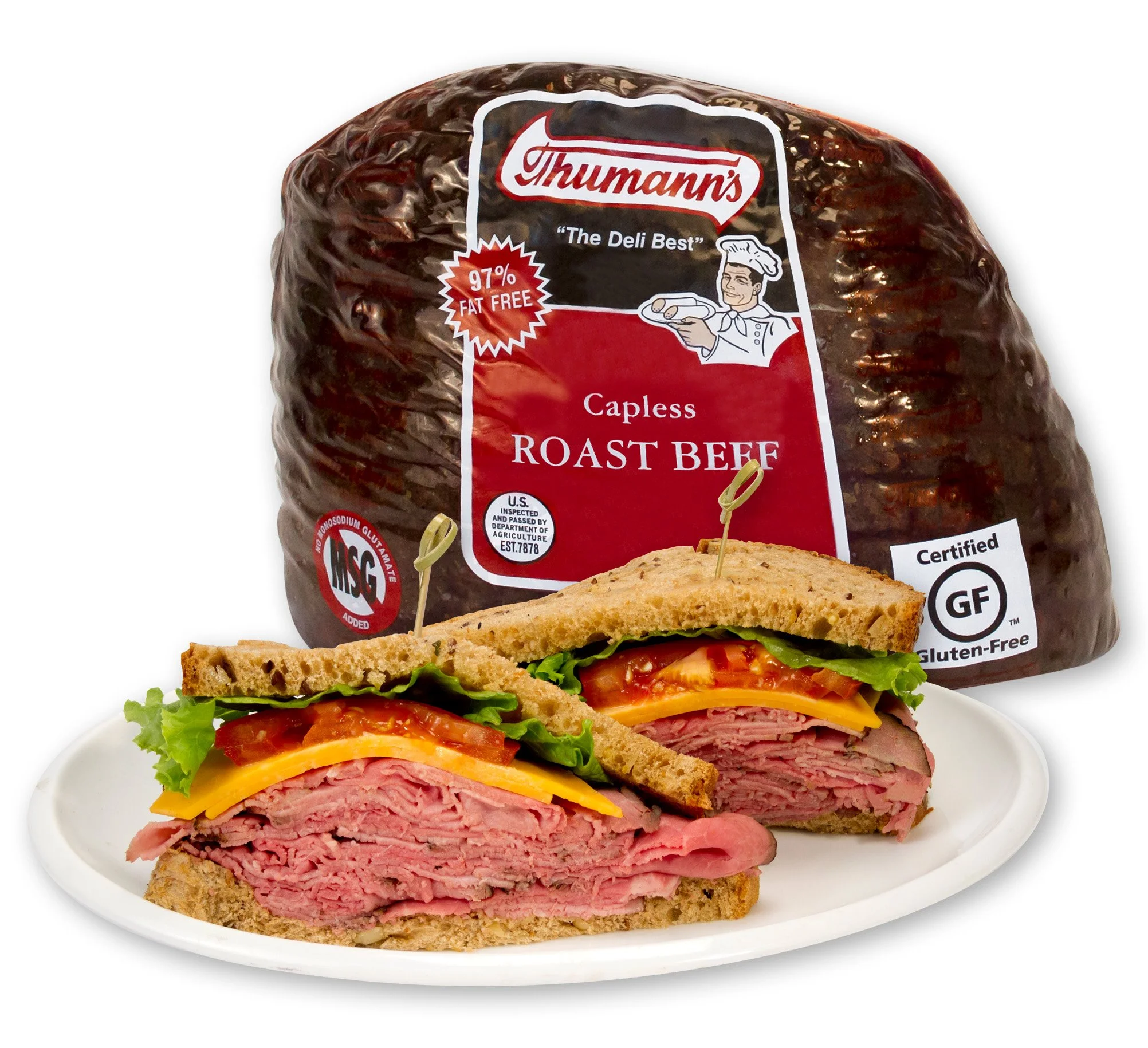 Thumann's Capless Roast Beef compares to Boar's Head, Primo Taglio, Hillshire, Stop & Shop, and Oscar Meyer.
