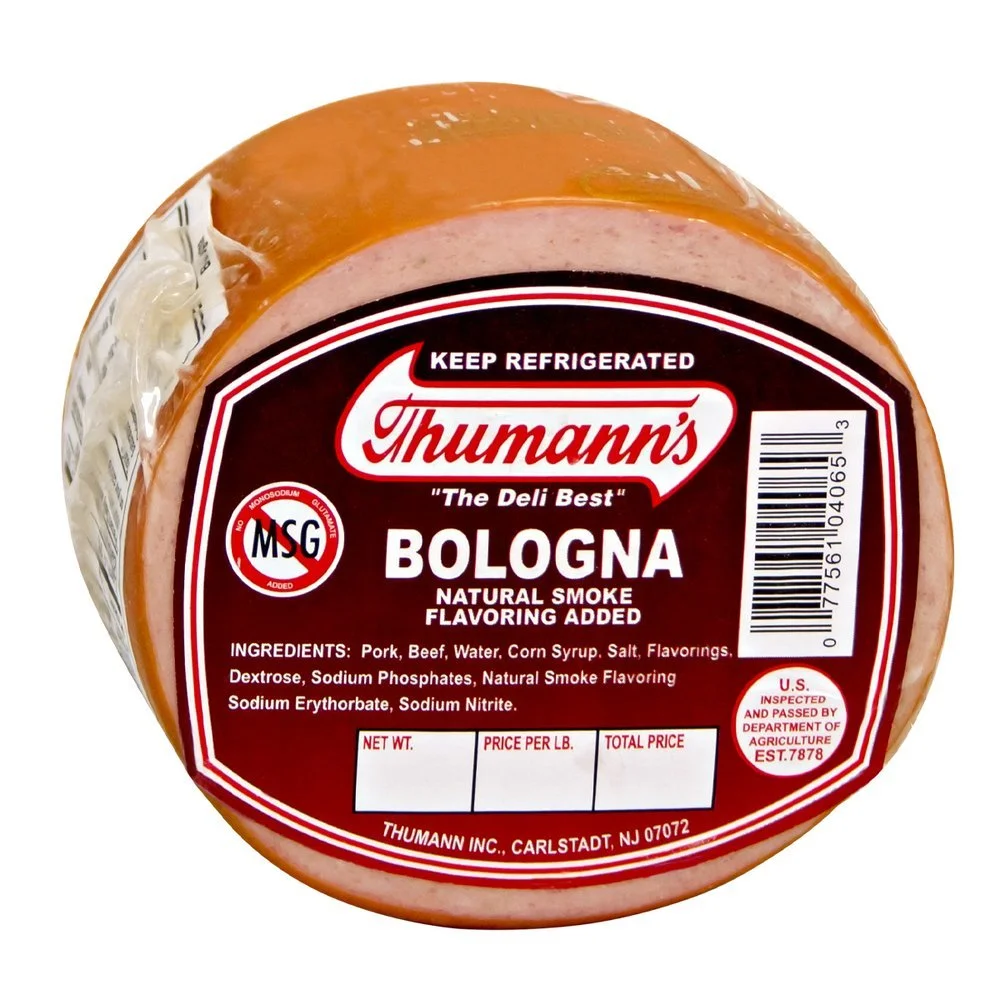 Thumann's Bologna compares to Oscar Meyer and Boar's Head