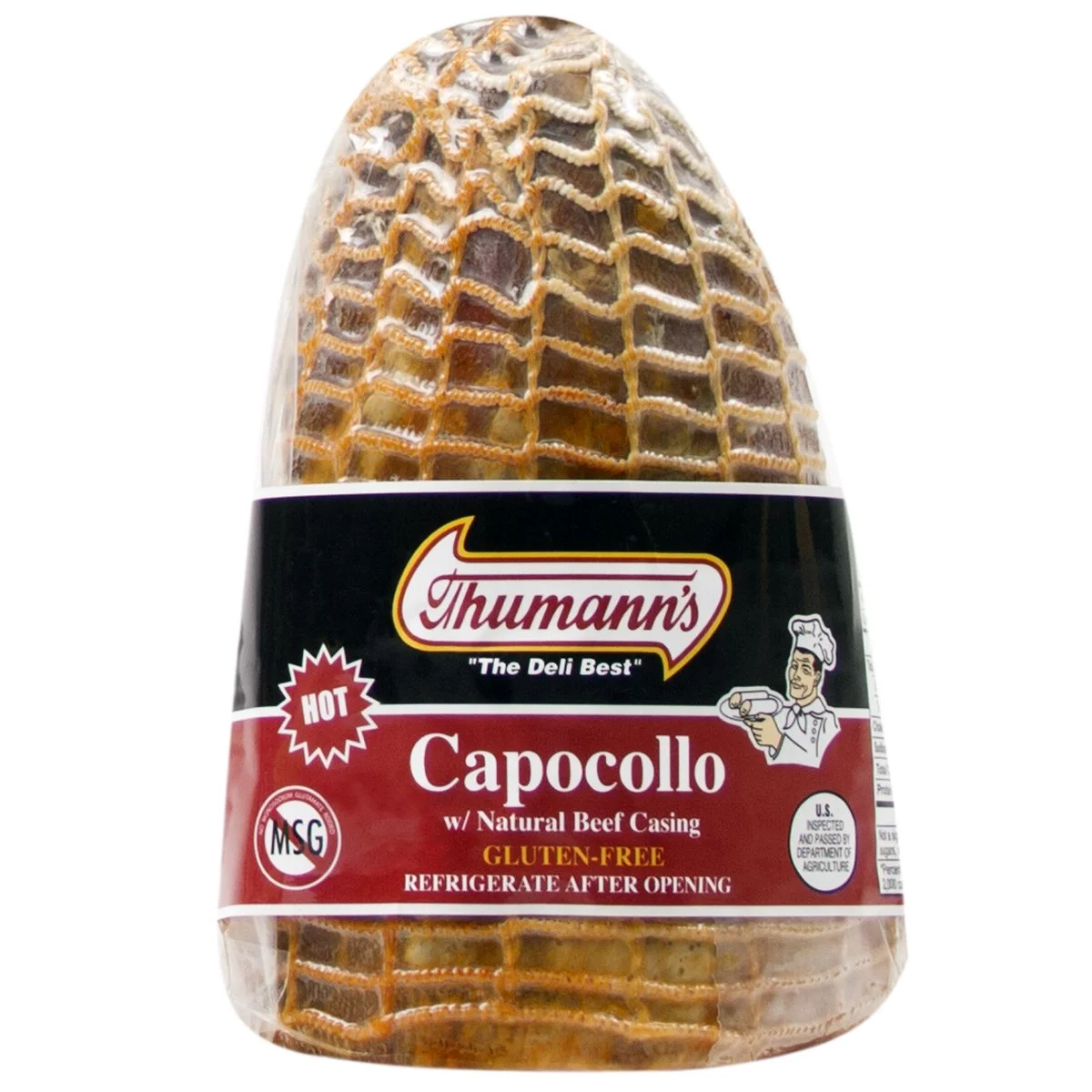 Thumann's Capocollo compares to Boar's Head, Mastro, and Del Duca.