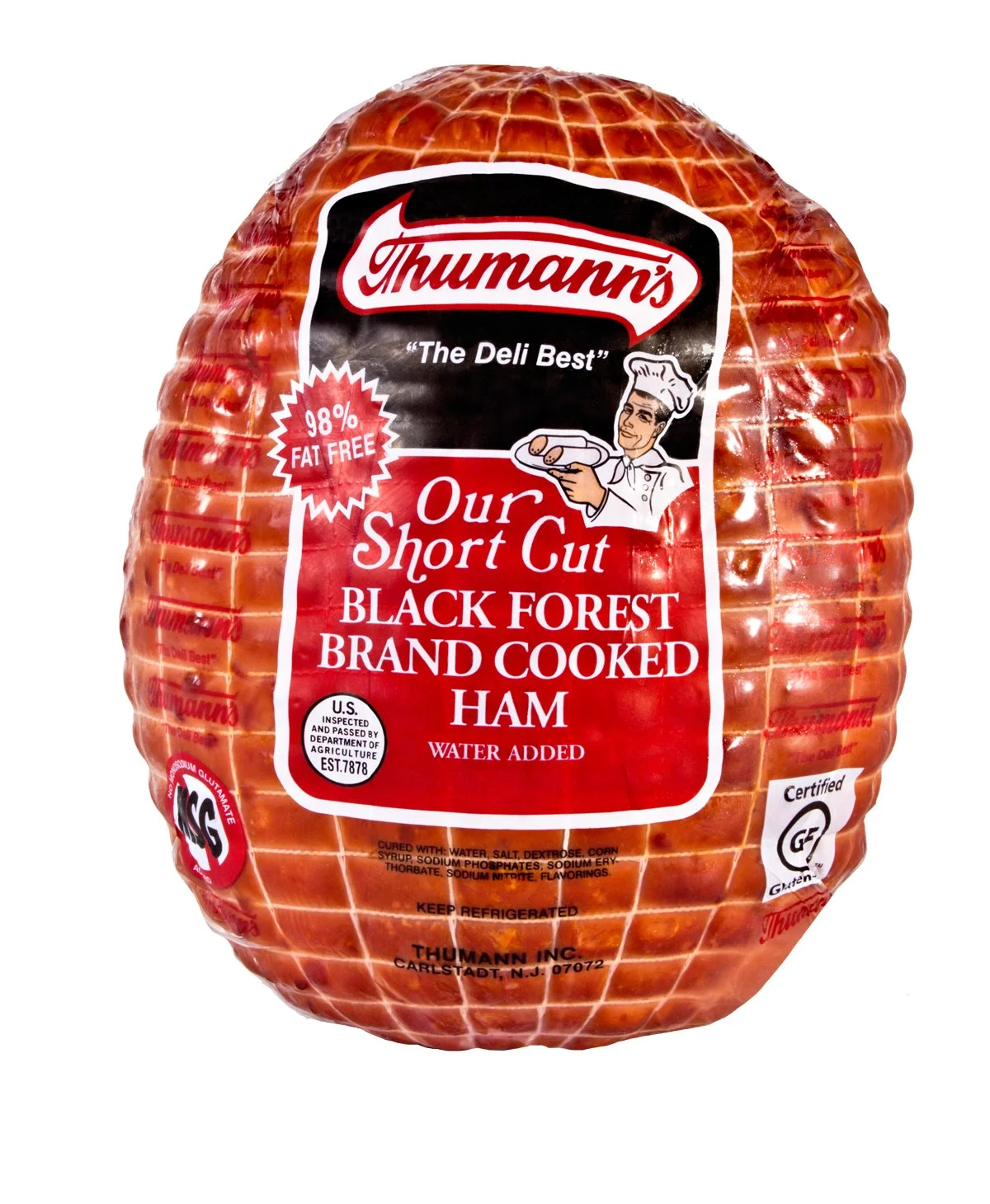 Thumanns Black Forest Style Ham compares to Land O'Frost, Hillshire Farm, Boar's Head, and Brandt Meats.