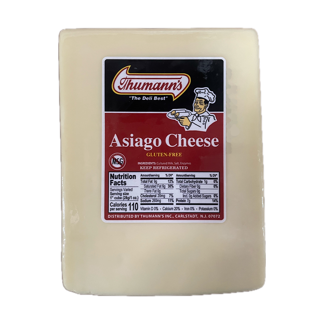 Thumann's Asiago Cheese compares to Boar's Head.